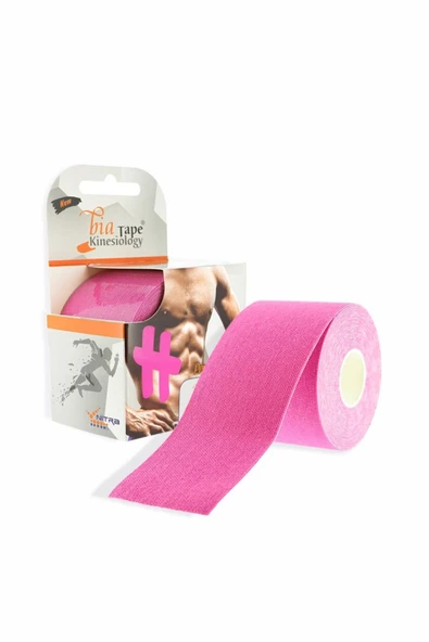 BİATAPE BİATAPE Bia Tape Kinesiology Ağrı Bandı 5cm*5 Metre Pembe ürün görseli 1