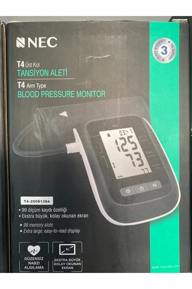 SKYGO SKYGO Kol Tipi Dijital Tansiyon Aleti Nec T4 - Resim 2