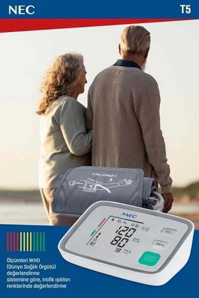NEC NEC 5 Dil Konuşan Tansiyon Aleti Almanca Ingilizce Rusşa Türkçe Arapça - Resim 7