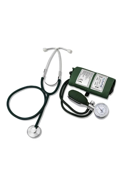 NİMO NİMO Manuel HNK-2T Yeşil Kancalı Aneroid Tansiyon Aleti (HS-201B2) Pilli Yok Kol ürün görseli 1