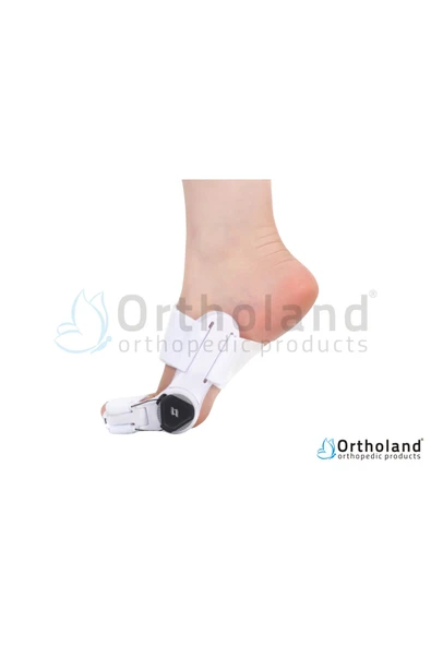 ORTHOLAND ORTHOLAND Ayarlı Baş Parmak Kemik Düzeltici Baş Parmak Eğriliği Düzeltme Hallux Valgus Ayarlanabilir Ortez ürün görseli 1