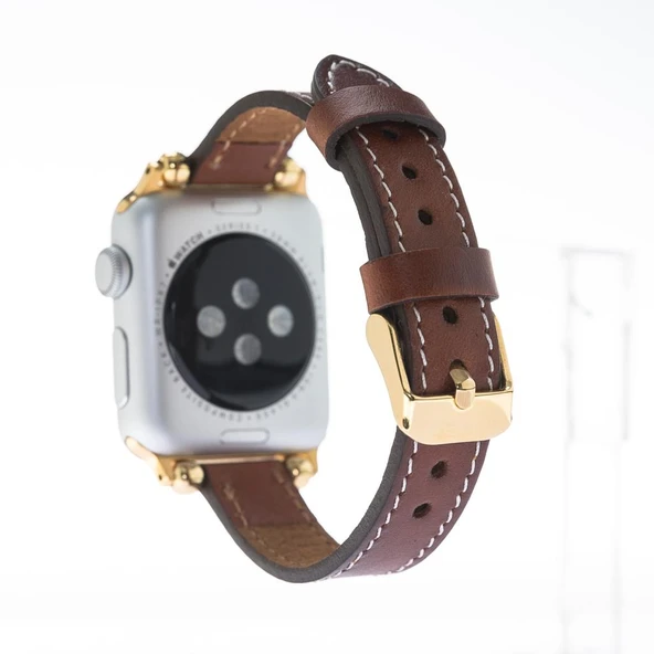 Apple Watch Uyumlu Deri Kordon 38-40-41mm Slim RST2EF - 2