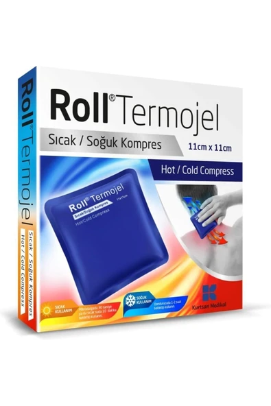 ROLL ROLL Termojel Sıcak & Soğuk Kompres 11cm X 11cm - 2 Paket ürün görseli 1