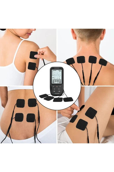 ORTHOLAND ORTHOLAND Tens Ems Masaj Cihazı 2 Kanallı Bataryalı Portatif Fizik Tedavi Cihazı Şarj Edilebilir - Resim 5