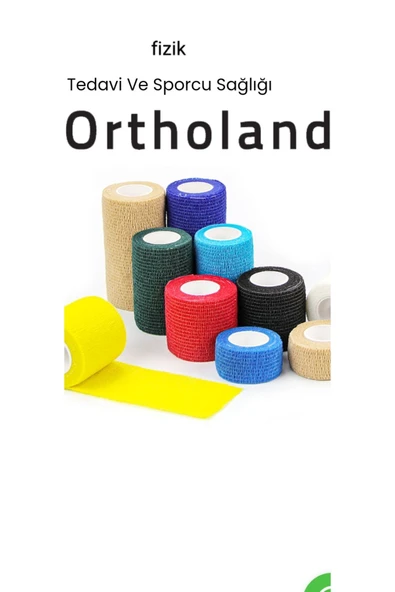 ORTHOLAND ORTHOLAND COBAN ELASTİK BANDAJ 5 cm x 4.5 MT ( 10 adet) ürün görseli