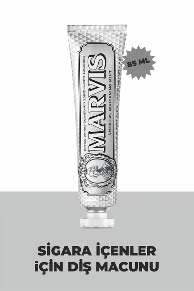 MARVİS MARVİS Smokers Whitening Mint Diş Macunu 85 ML
