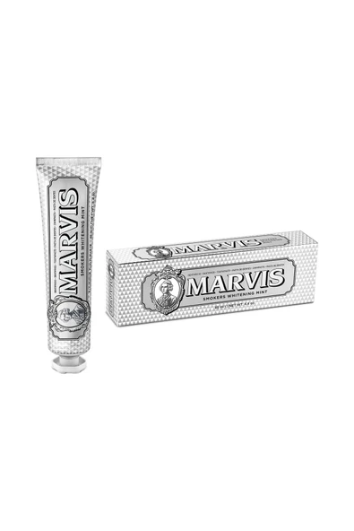 MARVİS MARVİS Smokers Whitening Mint Diş Macunu 85 ML x 2 Avantajlı Set - Resim 5