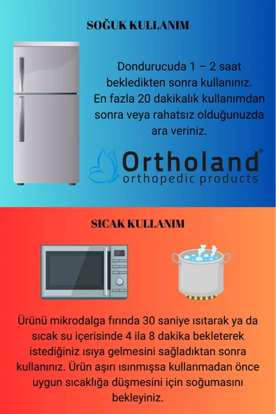 ORTHOLAND ORTHOLAND TERMOJEL DİZLİK SICAK-SOĞUK KOMPRES - Resim 3