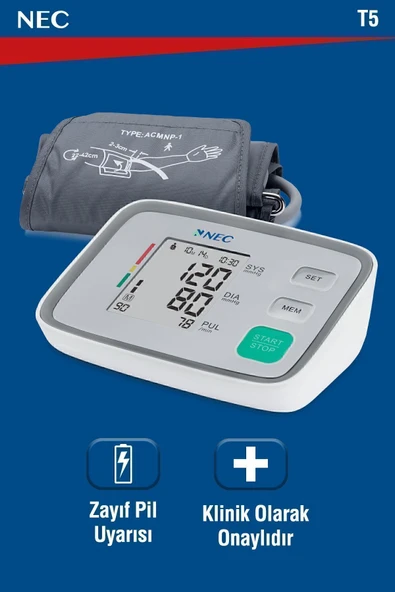 NEC NEC 5 Dil Konuşan Tansiyon Aleti Almanca Ingilizce Rusşa Türkçe Arapça - Resim 2