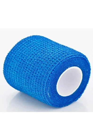 MEDLIVE MEDLIVE Koban Bandajı Kendinden Yapışkanlı Bandaj Coban Bandajı Sargı Bandajı Sargı Bilek 5cmx4.5 M. 1 Adet - 1