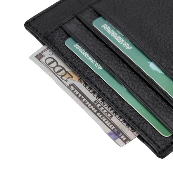 Deri Kartlık BLWL018 GUTI Siyah - 2