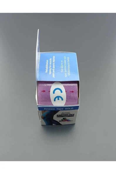 HEMDEM MEDİKAL HEMDEM MEDİKAL VZN KİNESİO TAPE AĞRI BANDI 5M*5CM LİLA - Resim 3