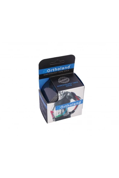 ORTHOLAND ORTHOLAND Kınesıology Ağrı Bandı Bant -siyah Renkli-5 Cm*5 Mt ürün görseli 1