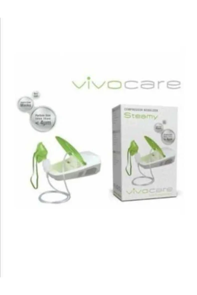 VİVOCARE VİVOCARE Kompresörlü Nebulizatör Cihazı Buhar Makinası - Resim 2