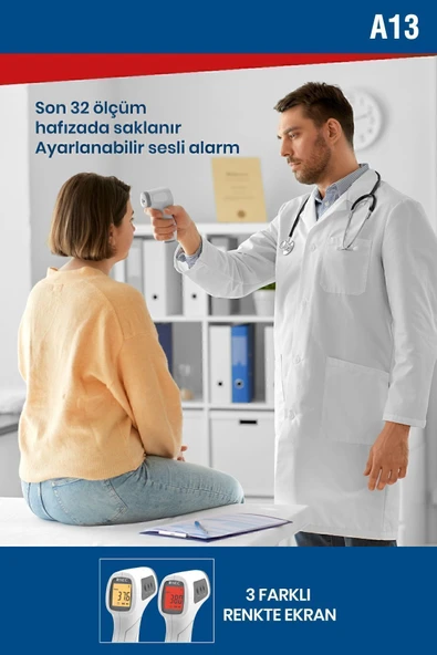 NEC NEC Temassız Kızılötesi Ateş-mama Sıcaklığı Ölçer - 6