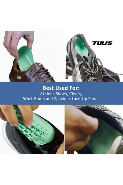 TULI'S TULI'S Heel Cups Topukluk 1 Çift (80 KG ALTI KULLANIM) Medium (REGULAR) Boy - Resim 3