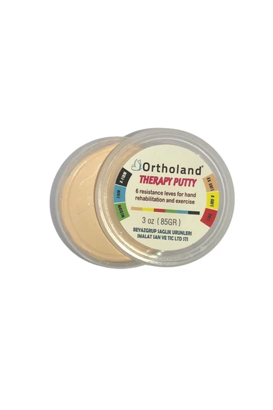 ORTHOLAND ORTHOLAND THERAPY PUTTY DİRENÇLİ EL EGZERSİZ HAMURU 3 OZ-85 GR - 2