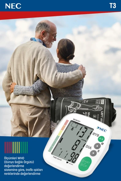 NEC NEC T3 Kol Tipi Dijital Tansiyon Aleti - Resim 5