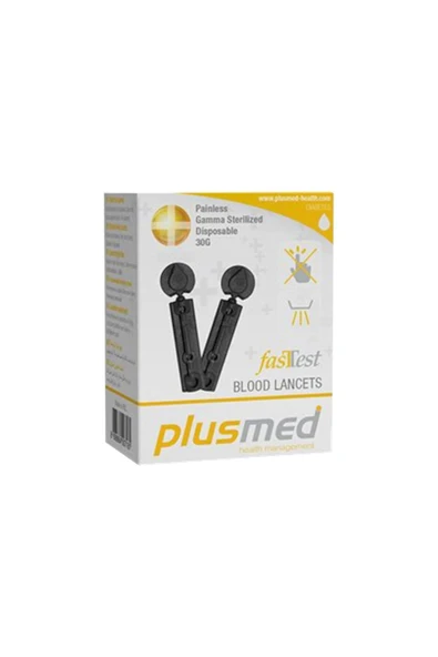 PLUSMED PLUSMED Fasttest 30g Lanset 100lü Parmak Delme Iğnesi ürün görseli 1