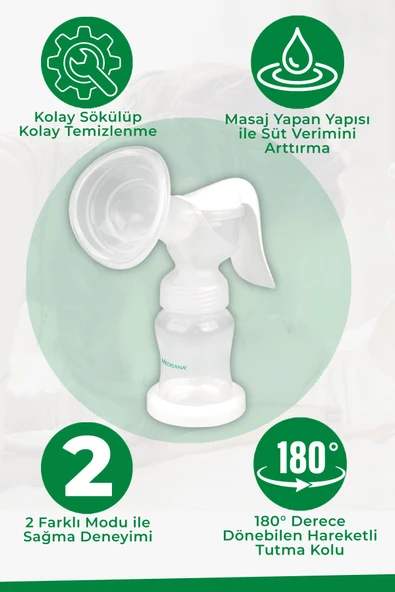 MEDİSANA MEDİSANA 48810 Bpa Free Manual Süt Göğüs Pompası - 4