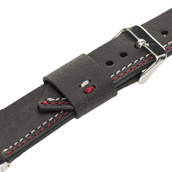 Apple Watch Uyumlu Deri Kordon 38-40-41mm BA3 TN01 - 4