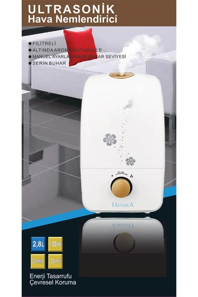 LİFENET LİFENET Havvaca Oda Nemlendirici Buhar Makinesi Manuel Lfn003 ürün görseli 1