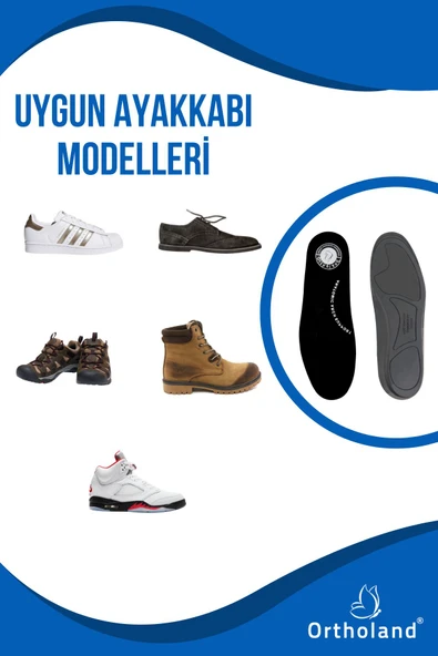 ORTHOLAND ORTHOLAND Destekli Tabanlık,ortopedik Tabanlık,konforlu Tabanlık,ayakkabı Tabanlığı,erkek,kadın,dream Ark - Resim 4