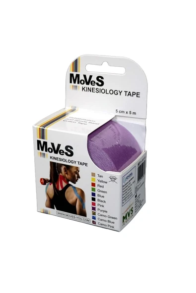 MOVES MOVES Tape, Mor Lila Renk, Kinezyo Tape Band ürün görseli