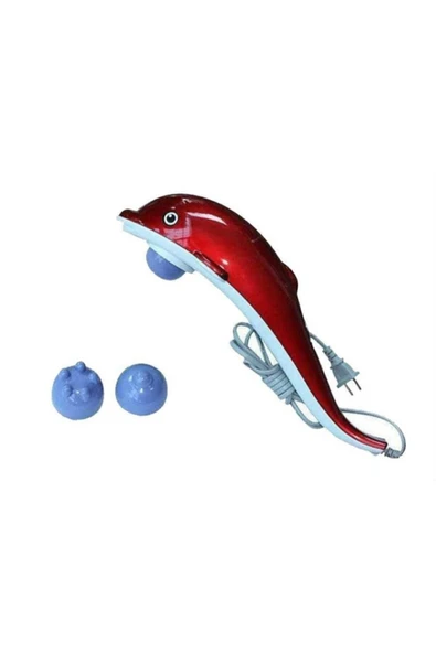 NORDMENDE NORDMENDE Boyun Sırt Tüm Vücut Için 3 Başlıklı Yunus Balığı Masaj Aleti - Resim 5