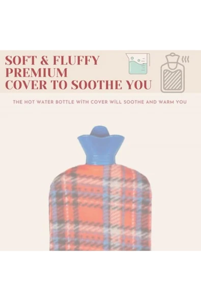 SPORSTORE SPORSTORE Polar Kılıflı Sıcak Su Torbası 1lt - Resim 4