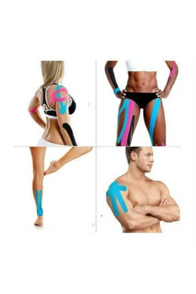 ORTHOLAND ORTHOLAND Kinezyo Bandı, Spor Kas Ağrı 5cm*5mt Koyu Yeşil - 5