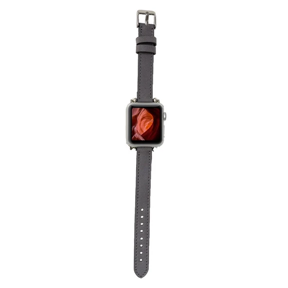 Apple Watch Uyumlu Deri Kordon 38-40-41mm Ferro RST9 - Resim 3