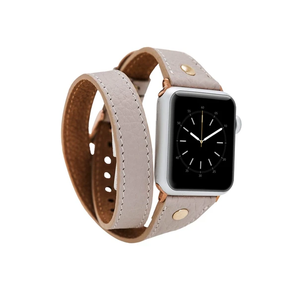 Apple Watch Uyumlu Deri Kordon 38-40-41mm Slim DTGT ERC3