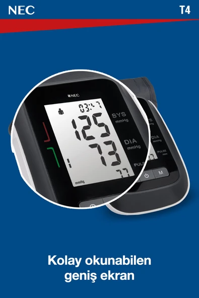 NEC NEC T4 Kol Tipi Dijital Tansiyon Aleti - Resim 5