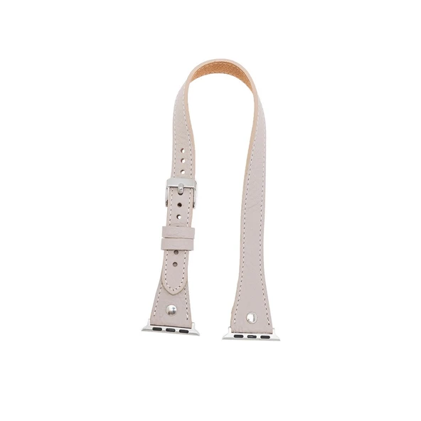 Apple Watch Uyumlu Deri Kordon 38-40-41mm Slim DTST ERC3 - 3