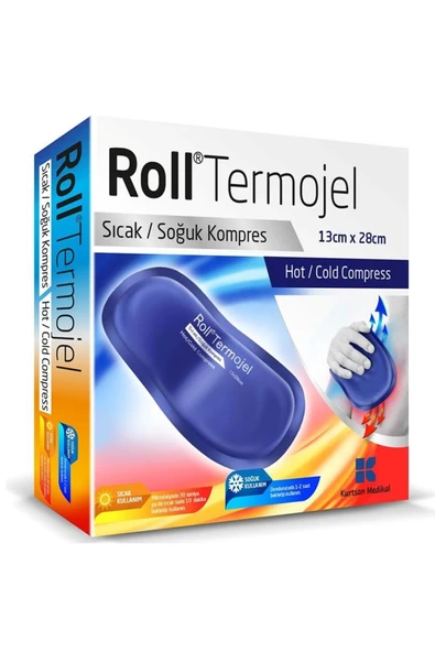 ROLL ROLL Termojel Sıcak Soğuk Kompres 13cm x 28cm ürün görseli 1