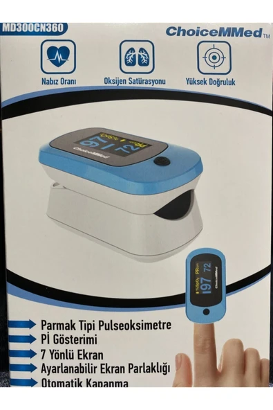 CHOİCEMMED CHOİCEMMED Md300cn360 Parmak Tipi Pulse Oksimetre ürün görseli 1