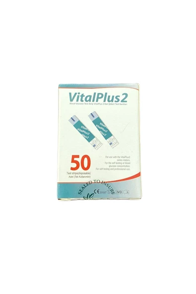 VİTAL PLUS VİTAL PLUS Kan Şekeri Test Strip ürün görseli 1