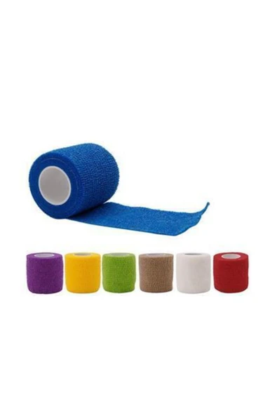 BİATAPE BİATAPE Coban Kendinden Yapışkanlı Kırmızı Bandaj 5cmX4.5m - Resim 2