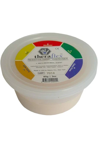MOVES MOVES Theraflex El Egzersiz Hamuru Ten 85 Gr - Resim 6