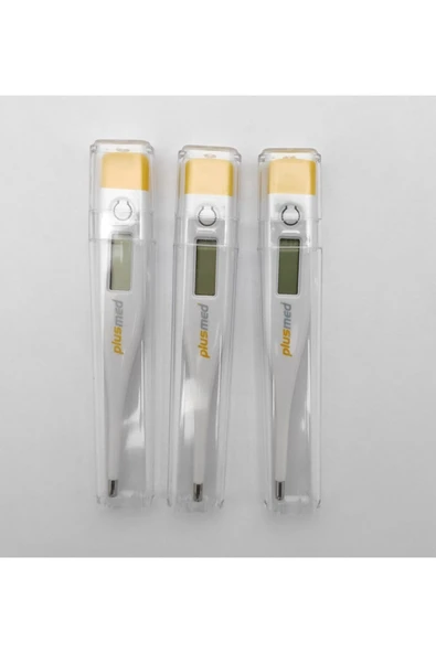 PLUSMED PLUSMED Pm 101 Dijital Koltuk Altı Beden Derecesi (thermometer) 3 Adet (kutuda 3 Adet) - Resim 2