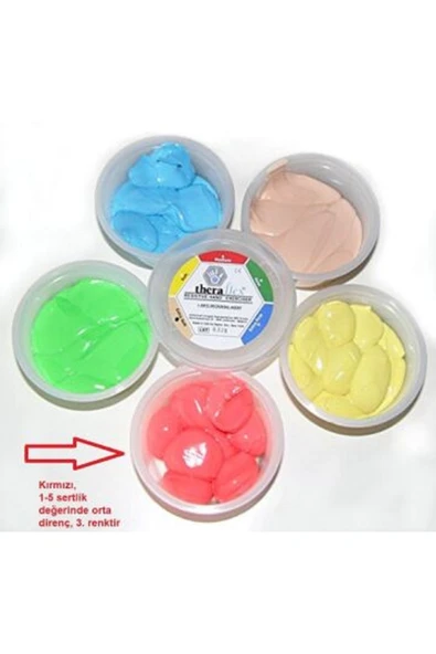 MOVES MOVES Theraflex El Egzersiz Hamuru Ten 85 Gr - Resim 5