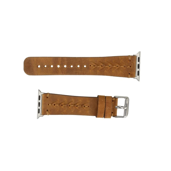 Apple Watch Uyumlu Deri Kordon 38-40-41mm G19 Boras - Resim 4