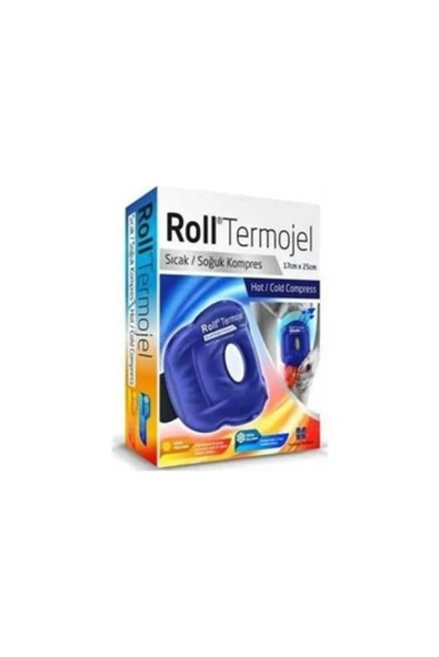 ROLL ROLL Termojel Diz Bacak Sıcak Soğuk Kompres 17x25cm Kompress ürün görseli 1