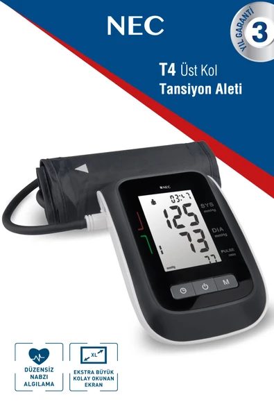 NEC NEC T4 Kol Tipi Dijital Tansiyon Aleti ürün görseli 1
