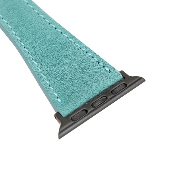 Apple Watch Uyumlu Deri Kordon 42-44-45mm Slim CZ12 - 4