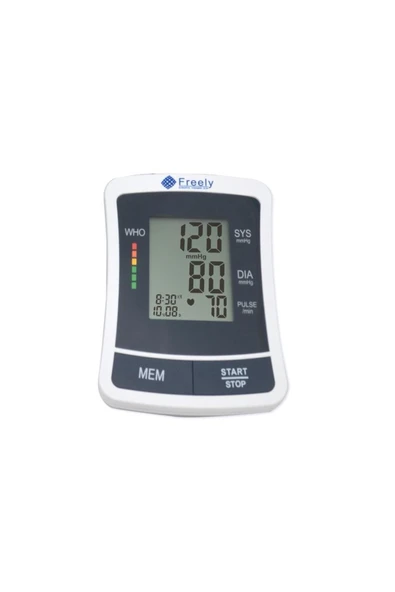 FREELY FREELY Pilli Koldan Türkçe Konuşan Tansiyon Aleti Yeni Model Bp-1209 Kol Yok Dijital - Resim 2