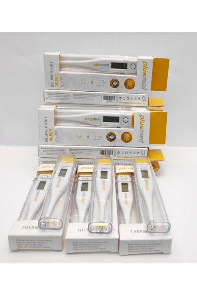 PLUSMED PLUSMED Pm 101 Dijital Koltuk Altı Beden Derecesi (thermometer) 10 Adet (kutuda 10 Adet) ürün görseli