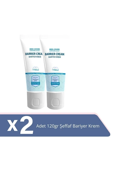 MED-COVER MED-COVER Şeffaf Bariyer Krem 120gr X 2 Adet ürün görseli 1