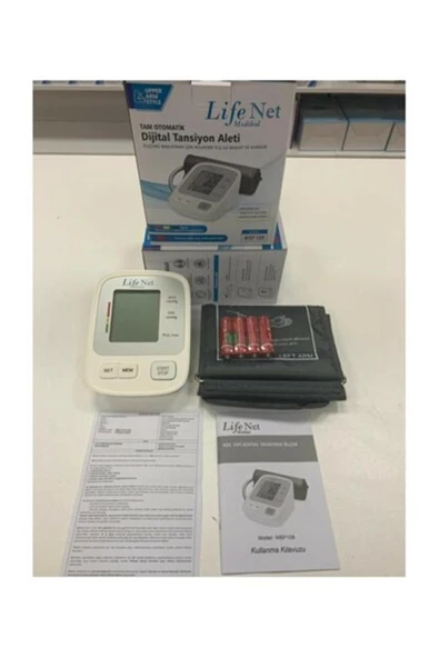LİFE NET MEDİKAL LİFE NET MEDİKAL Tansiyon Aleti Kol Tipi Dijital Wbp108 - Resim 4